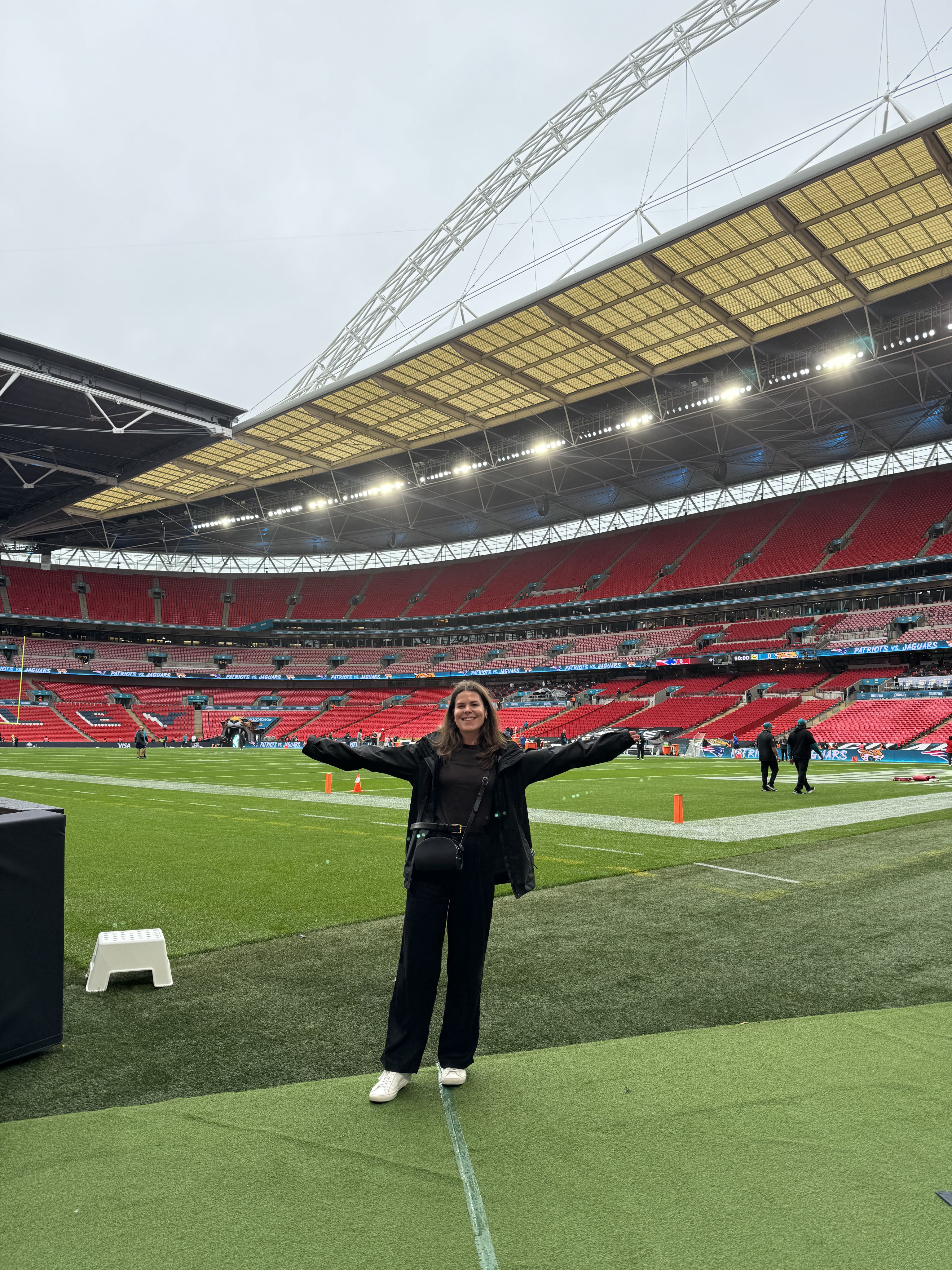 karla at wembly stadium